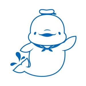 ニシダアオイ (nishida0822)さんの【ご提案をお願いします！】愛嬌たっぷりの白イルカ「ベルーガ」のイラストへの提案