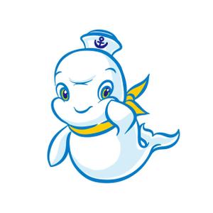 kropsworkshop (krops)さんの【ご提案をお願いします！】愛嬌たっぷりの白イルカ「ベルーガ」のイラストへの提案