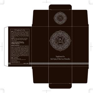リンクスヘンダー (lhand813)さんの高級サプリメントの箱パッケージデザインへの提案
