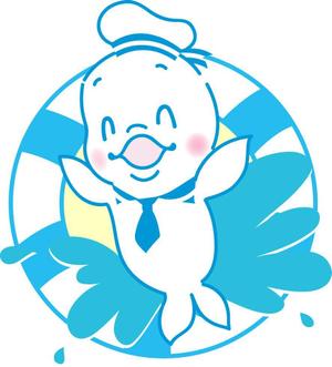 ひっくり村 村長 ()さんの【ご提案をお願いします！】愛嬌たっぷりの白イルカ「ベルーガ」のイラストへの提案