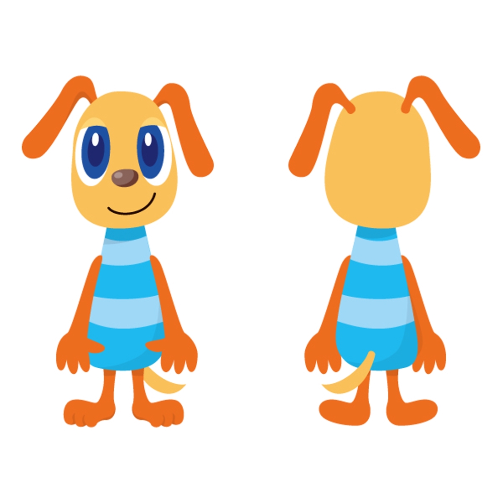 ペット企業グループの犬キャラクター製作