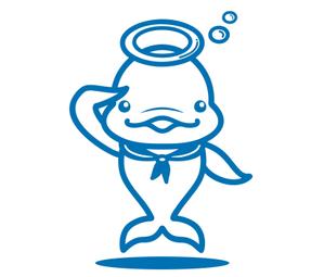 yellow_frog (yellow_frog)さんの【ご提案をお願いします！】愛嬌たっぷりの白イルカ「ベルーガ」のイラストへの提案
