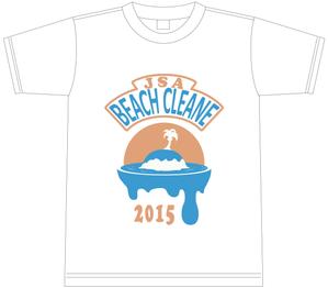 masa ()さんのJSAビーチクリーン2015 Ｔシャツデザインへの提案