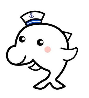 hiro_design ()さんの【ご提案をお願いします！】愛嬌たっぷりの白イルカ「ベルーガ」のイラストへの提案