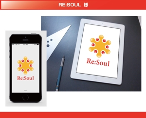 FISHERMAN (FISHERMAN)さんの（商標登録なし）物販会社「Re：Soul（リソウル）」の企業ロゴへの提案