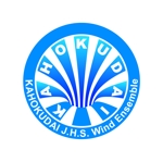 MacMagicianさんの「KAHOKUDAI J.H.S. Wind Ensemble」のロゴ作成への提案