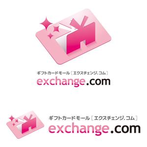4030 (tacs_kubota)さんの「ギフトカードモールexchange.com」のロゴ作成への提案