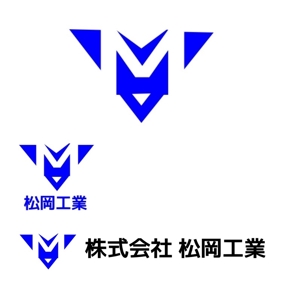 Breeze (breeze-wind)さんの株式会社松岡工業の企業ロゴマーク。ヘルメットの前に掲げるロゴなど。への提案