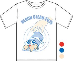 ともよし (iine)さんのJSAビーチクリーン2015 Ｔシャツデザインへの提案