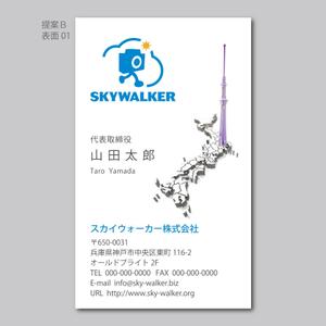 elimsenii design (house_1122)さんの新法人設立にあたっての名刺デザインの依頼への提案