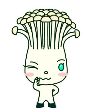 鈴丸 (suzumarushouten)さんのきのこ３姉妹のキャラクターデザインへの提案