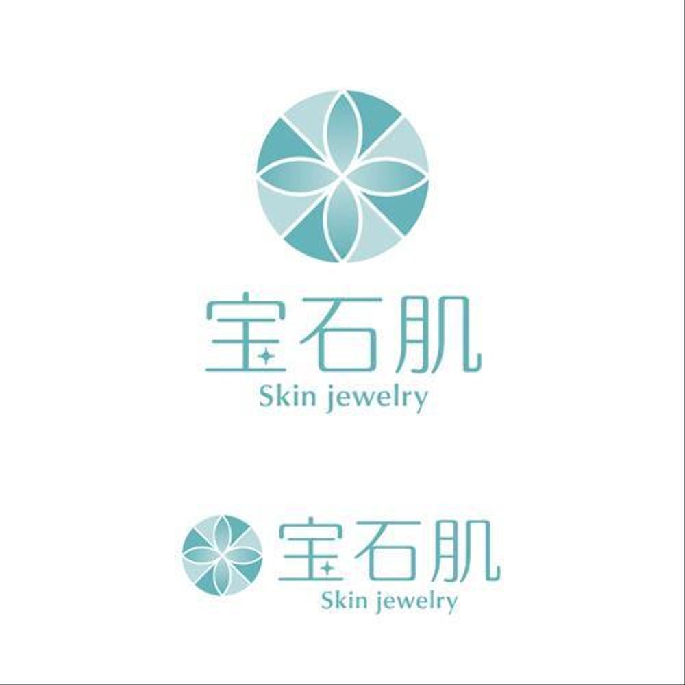 「宝石肌 (Skin jewelry)」のロゴ作成