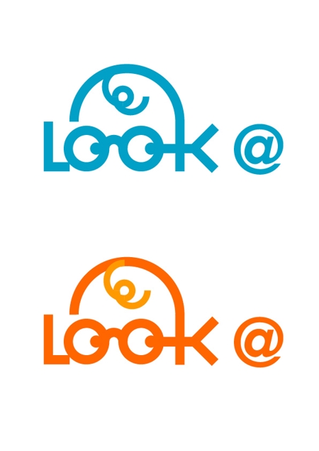 naka_taki_1さんの「「Look At」または「Look@」」のロゴ作成への提案
