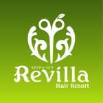 RYOJI (ryoji)さんの理美容サロン「Hair Resort Revilla」のロゴ作成への提案