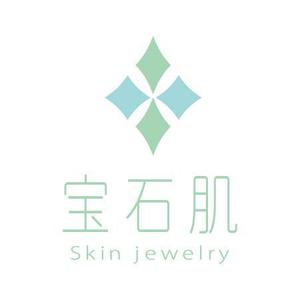 むすび (yuixyuixyui)さんの「宝石肌 (Skin jewelry)」のロゴ作成への提案