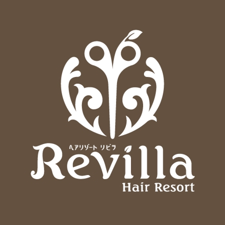 RYOJI (ryoji)さんの理美容サロン「Hair Resort Revilla」のロゴ作成への提案