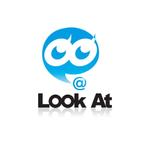 安武麻紀 (mokacoco)さんの「「Look At」または「Look@」」のロゴ作成への提案
