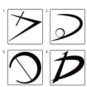 prismeさんの「D」のスポーツロゴ作成への提案