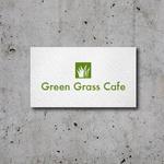 KA-Designさんの青山にオープンする。　ナチュラルテイストのカフェ『Green Grass Cafe』のロゴへの提案