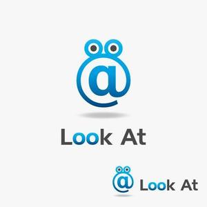 mikejiさんの「「Look At」または「Look@」」のロゴ作成への提案