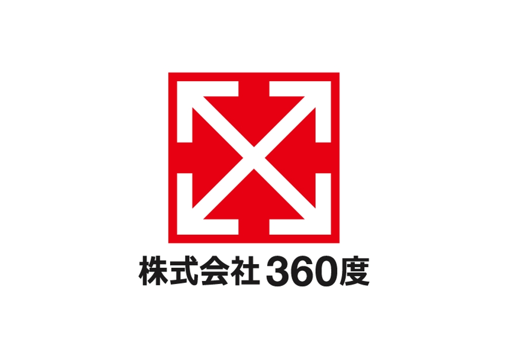 株式会社３６０度のロゴ