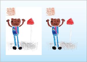 ひでと (hi-to)さんの【リメイク】子供が描いたイラストを「リメイク」してもらえませんか？への提案