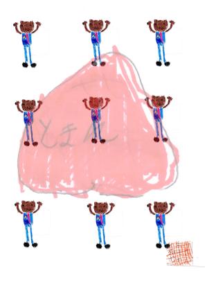 さんの【リメイク】子供が描いたイラストを「リメイク」してもらえませんか？への提案