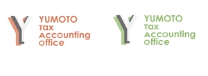 arc design (kanmai)さんの「「湯本康弘税務会計事務所」　　英語表記「YUMOTO　Tax　Accounting　Office」」のロゴ作成への提案