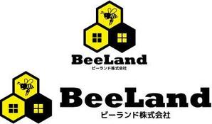中津留　正倫 (cpo_mn)さんの不動産会社　BeeLand（ミツバチランド）  ビーランド株式会社のロゴへの提案