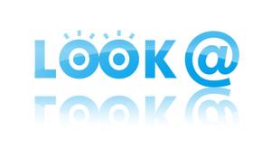 joyjoyさんの「「Look At」または「Look@」」のロゴ作成への提案
