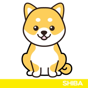 risa (risa0714)さんの柴犬のキャラクターデザインへの提案