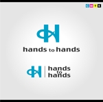 さんの「株式会社hands to hands」のロゴ作成への提案