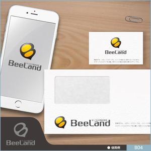 neomasu (neomasu)さんの不動産会社　BeeLand（ミツバチランド）  ビーランド株式会社のロゴへの提案