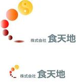上忠 (uetyu)さんの食品取扱業「株式会社食天地」のロゴへの提案
