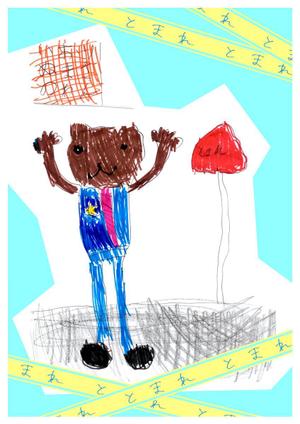 naru (naruz design) (narunell)さんの【リメイク】子供が描いたイラストを「リメイク」してもらえませんか？への提案