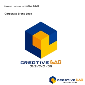 DESIGN DIVE (mstk0711)さんの“創造的”をキーワードにした、新会社のロゴ作成への提案