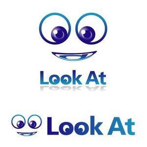 蔵人 (ooo_dsn)さんの「「Look At」または「Look@」」のロゴ作成への提案