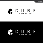 take5-design (take5-design)さんの美容院  （CUBE キューブ） ロゴへの提案