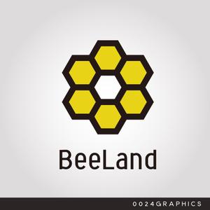 0024GRAPHICS ()さんの不動産会社　BeeLand（ミツバチランド）  ビーランド株式会社のロゴへの提案