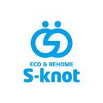 skyblue (skyblue)さんの新設法人のロゴ　　工事会社　社名（S-ｋnot　エスノット）への提案