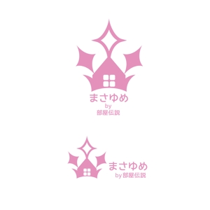 kaiholo (isizanmo)さんの女子向け賃貸物件お探しサイト「まさゆめ」のロゴへの提案