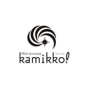 d-o2 (d-o2)さんのヘアアクセサリーWebショップ(kamikko!カミッコ)のロゴ制作をお願いいたします！シンプルな北欧系でへの提案