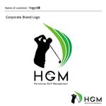 DESIGN DIVE (mstk0711)さんの「Harmonize Golf Management」のロゴ作成への提案