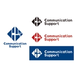 saobitさんのOA機器販売会社のロゴ「コミュニケーションサポート」への提案