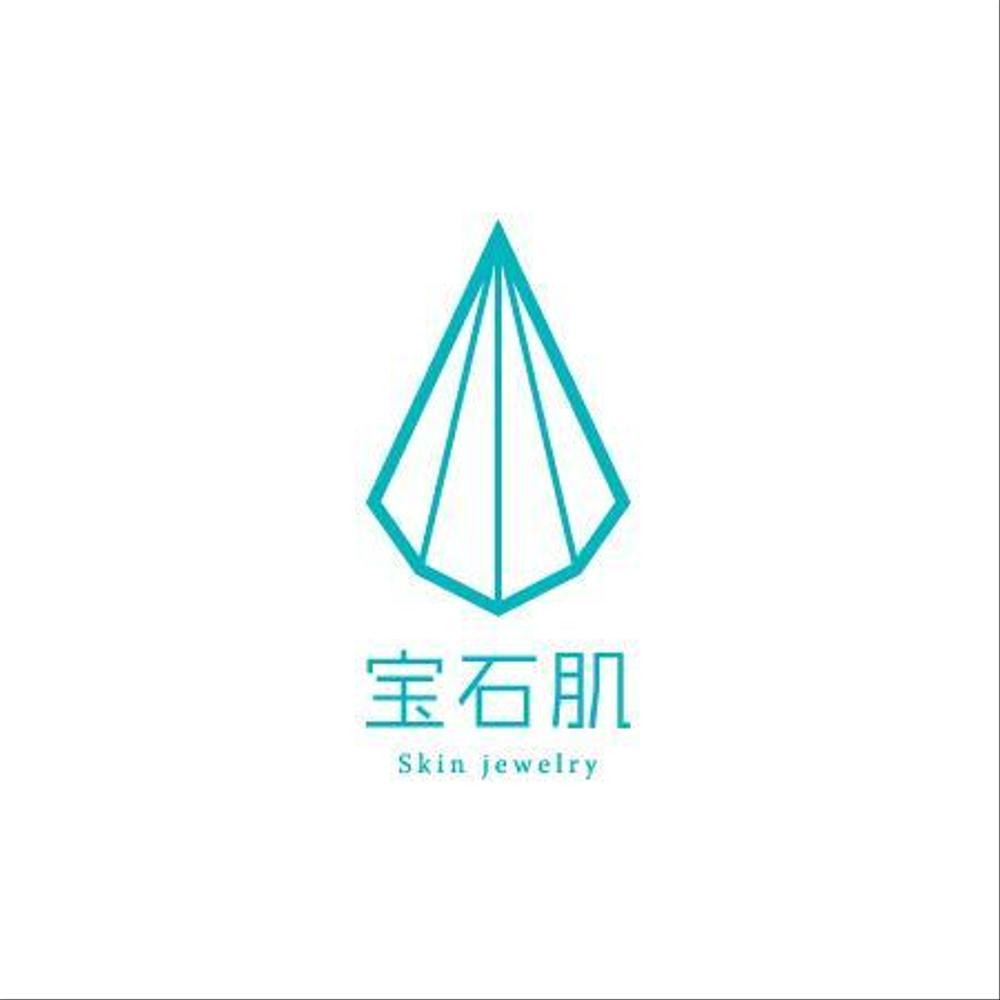 「宝石肌 (Skin jewelry)」のロゴ作成