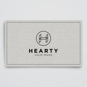 haru_Design (haru_Design)さんの美容室heartyのロゴへの提案