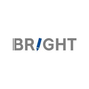 andockさんの「BRIGHT（読み方：ブライト）」のロゴ作成への提案