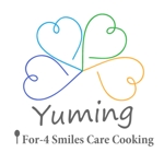 HOSHI (minato_)さんの料理教室「YUMING　For-4 Smiles care Cooking」のロゴへの提案
