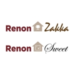 坂倉木綿 (tatsuki)さんの「Renon Zakka & Renon Sweet」のロゴ作成への提案