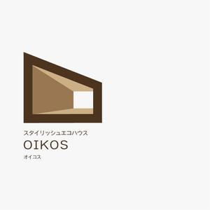 gchouさんの「スタイリッシュエコハウス　OIKOS 　オイコス」のロゴ作成への提案